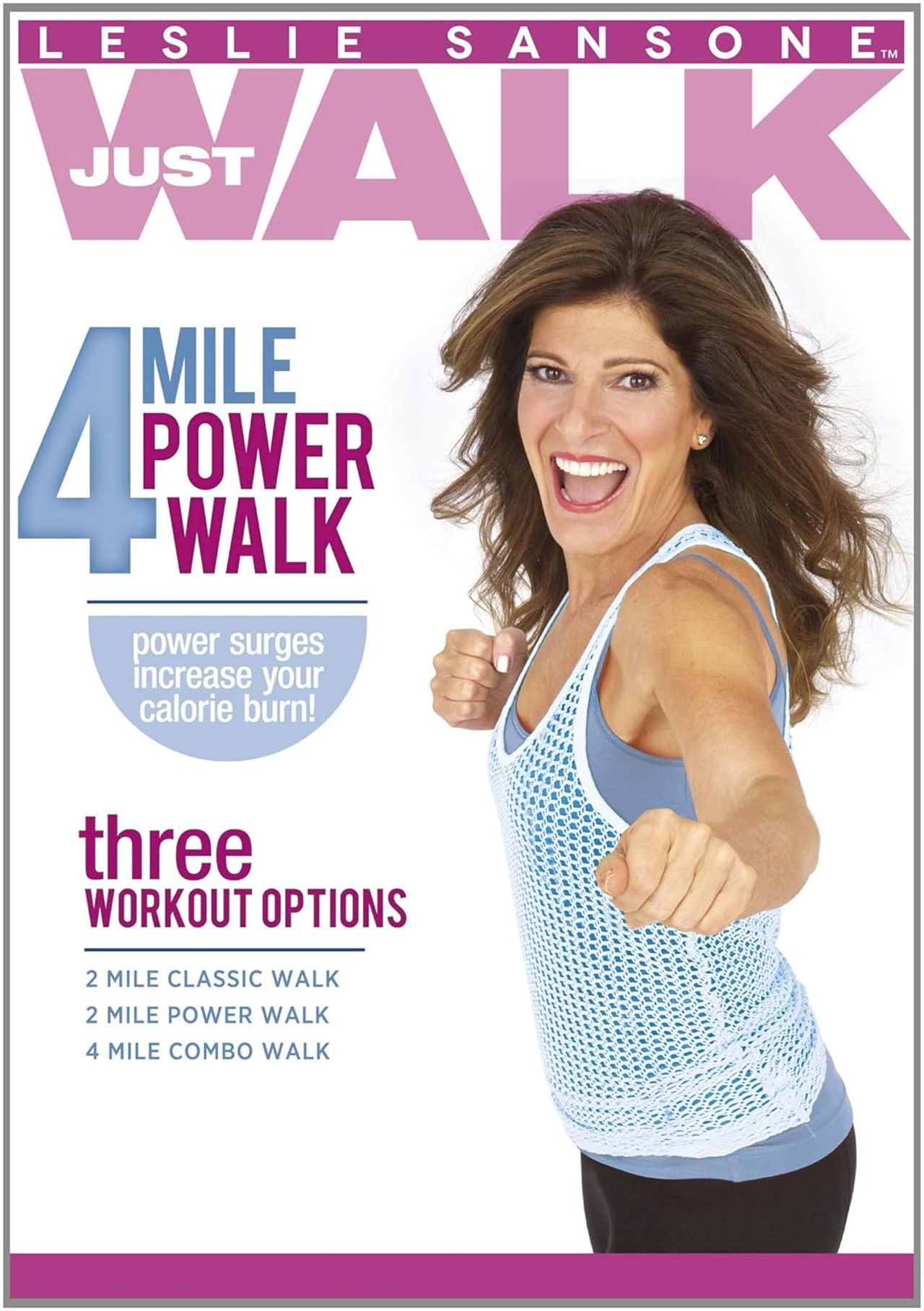 Leslie Sansone: Just Walk: 4 Mile Power Walk Backdrop