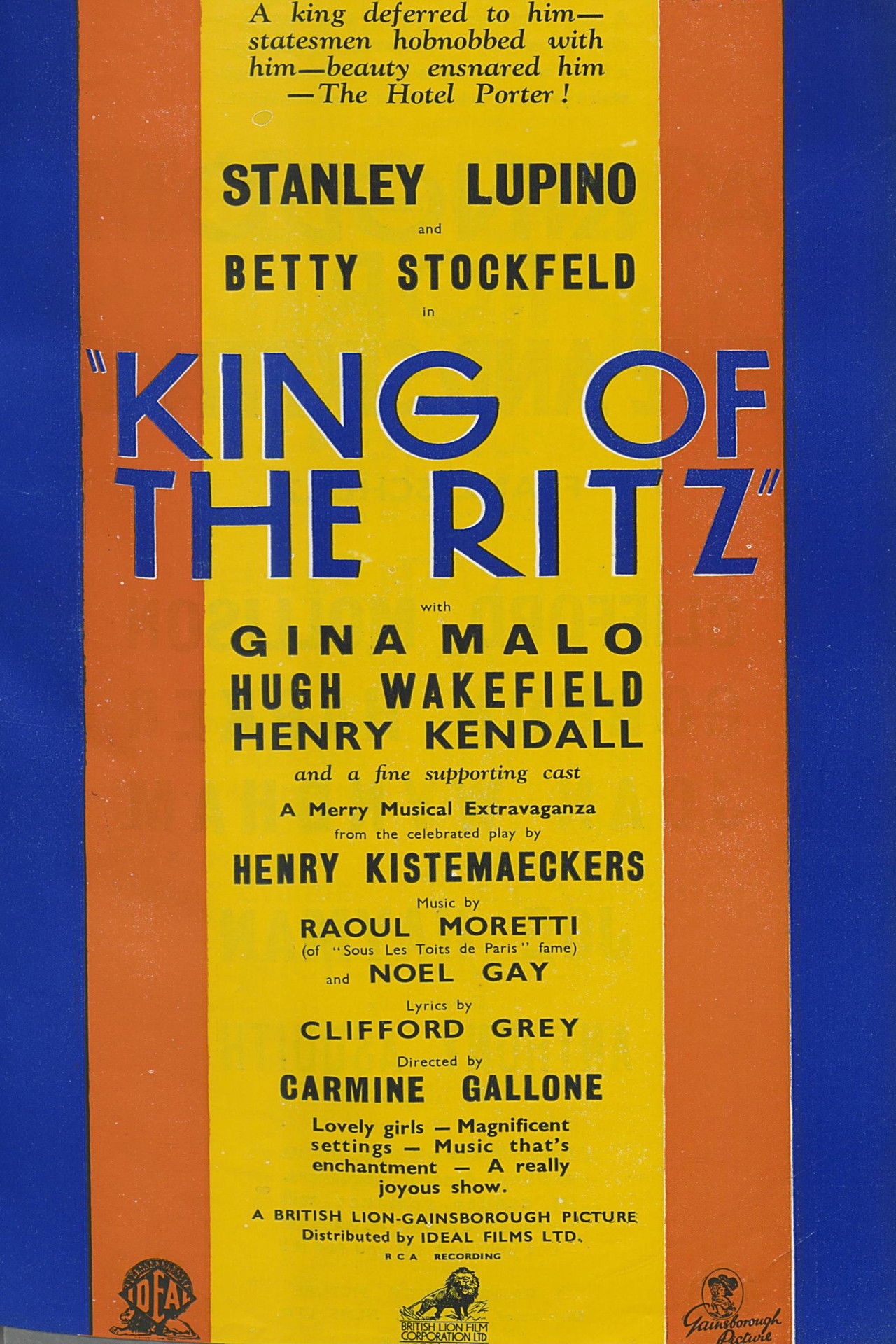 King of the Ritz Backdrop