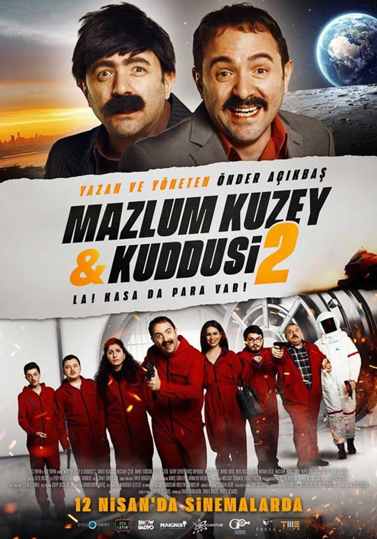 Mazlum Kuzey & Kuddusi 2: La! Kasada Para Var! filmaffisch