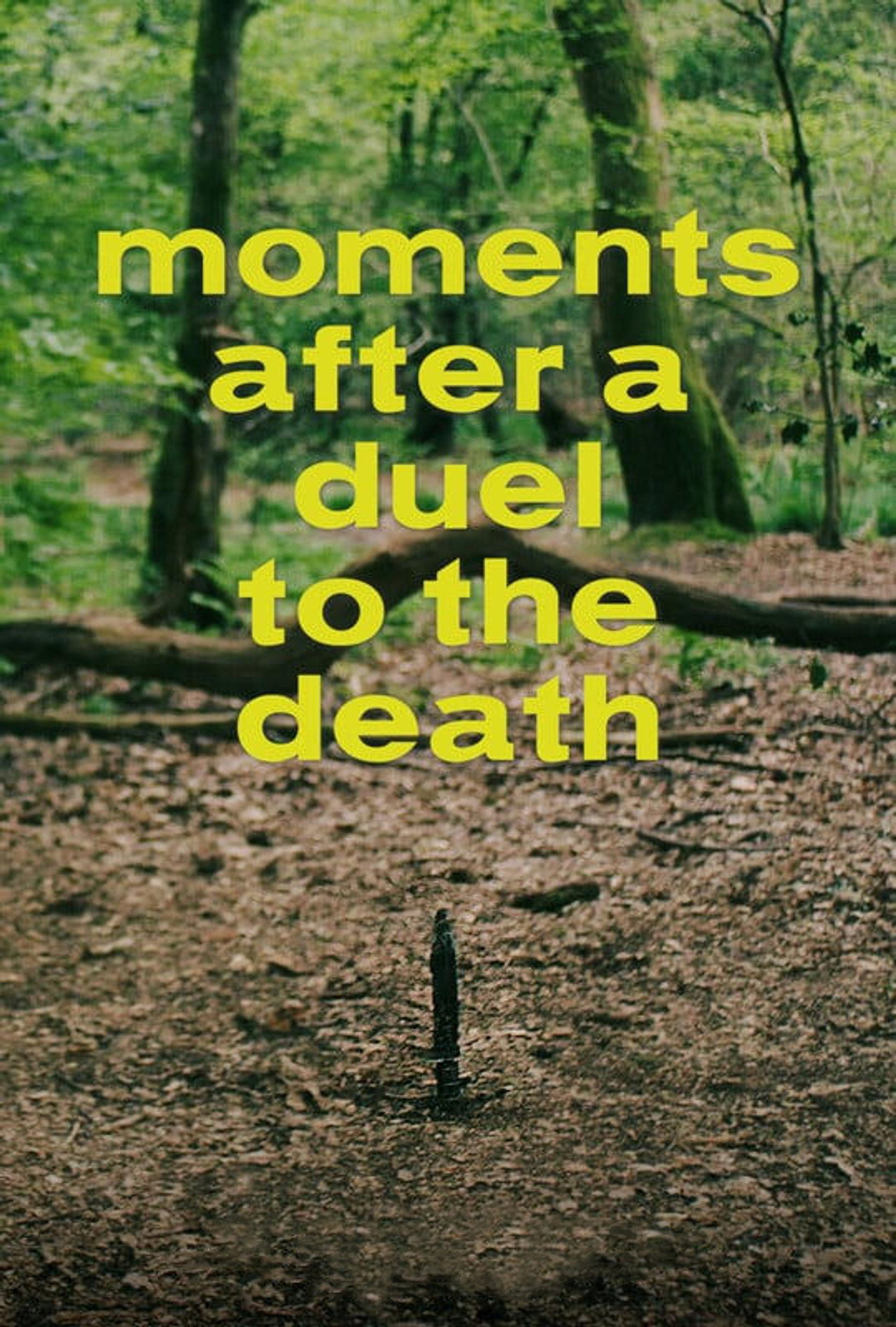 Moments After a Duel to the Death filmaffisch