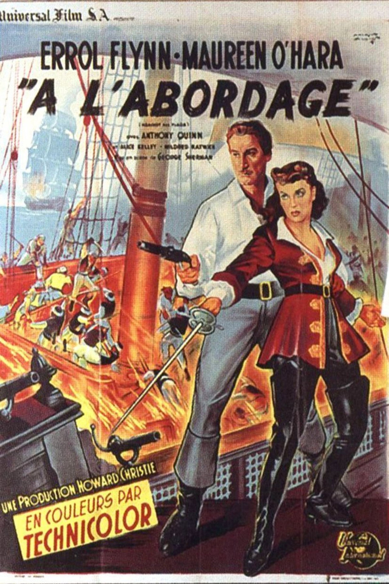 À l'abordage poster