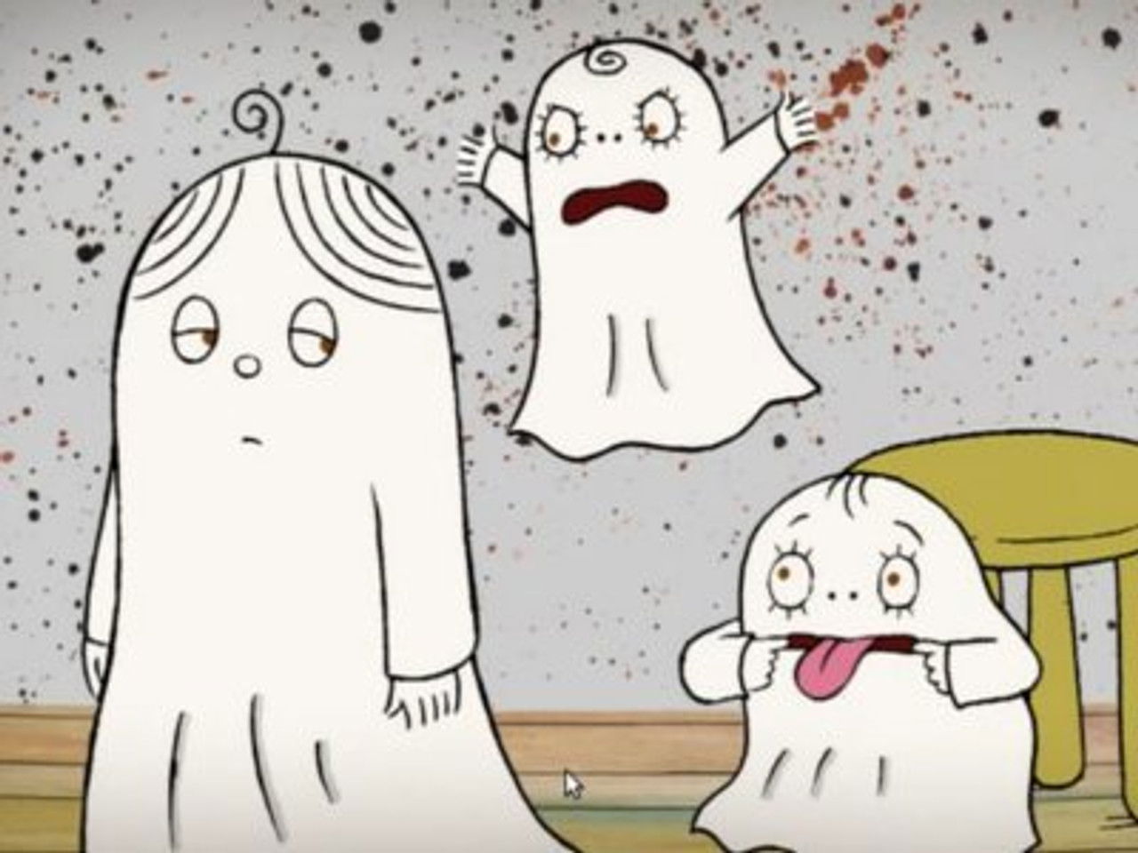 Laban le petit fantôme — Maman fantôme a le hoquet