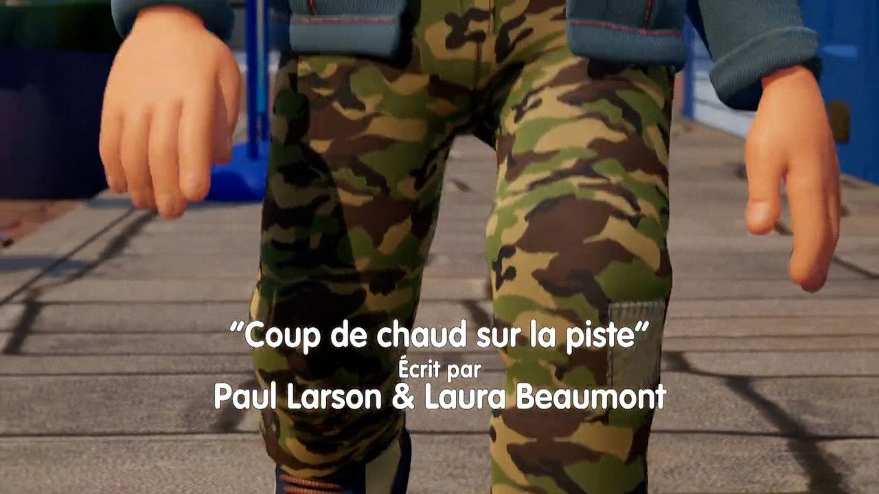 Sam le pompier — Coup de chaud sur la piste