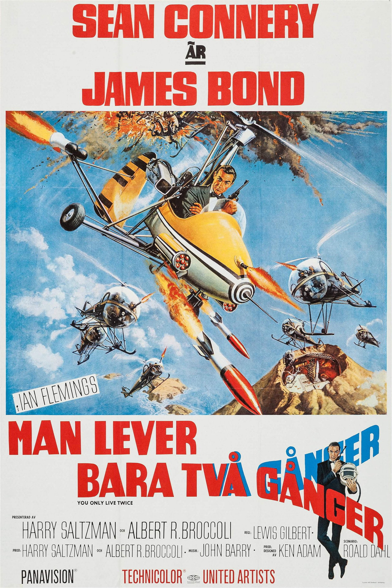 Man lever bara två gånger filmaffisch