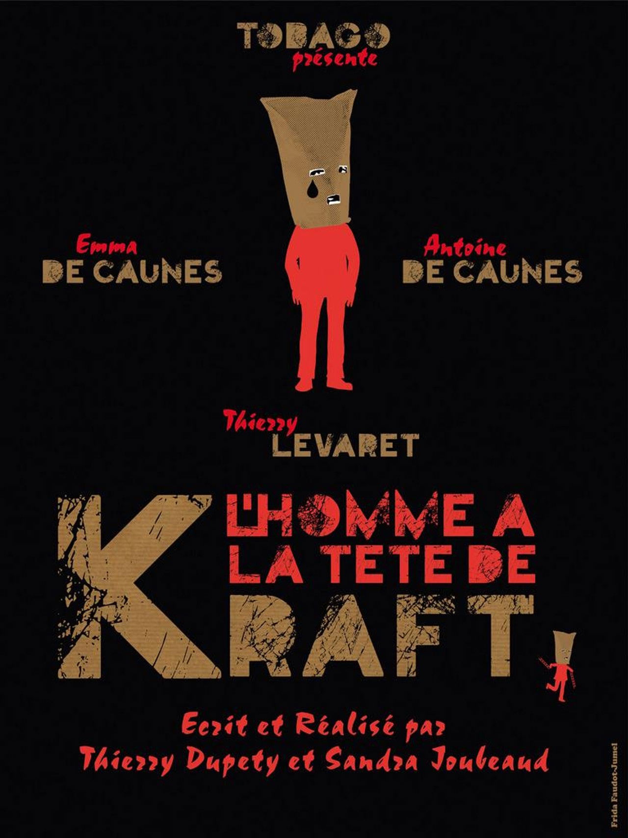 L'Homme à la tête de kraft Backdrop