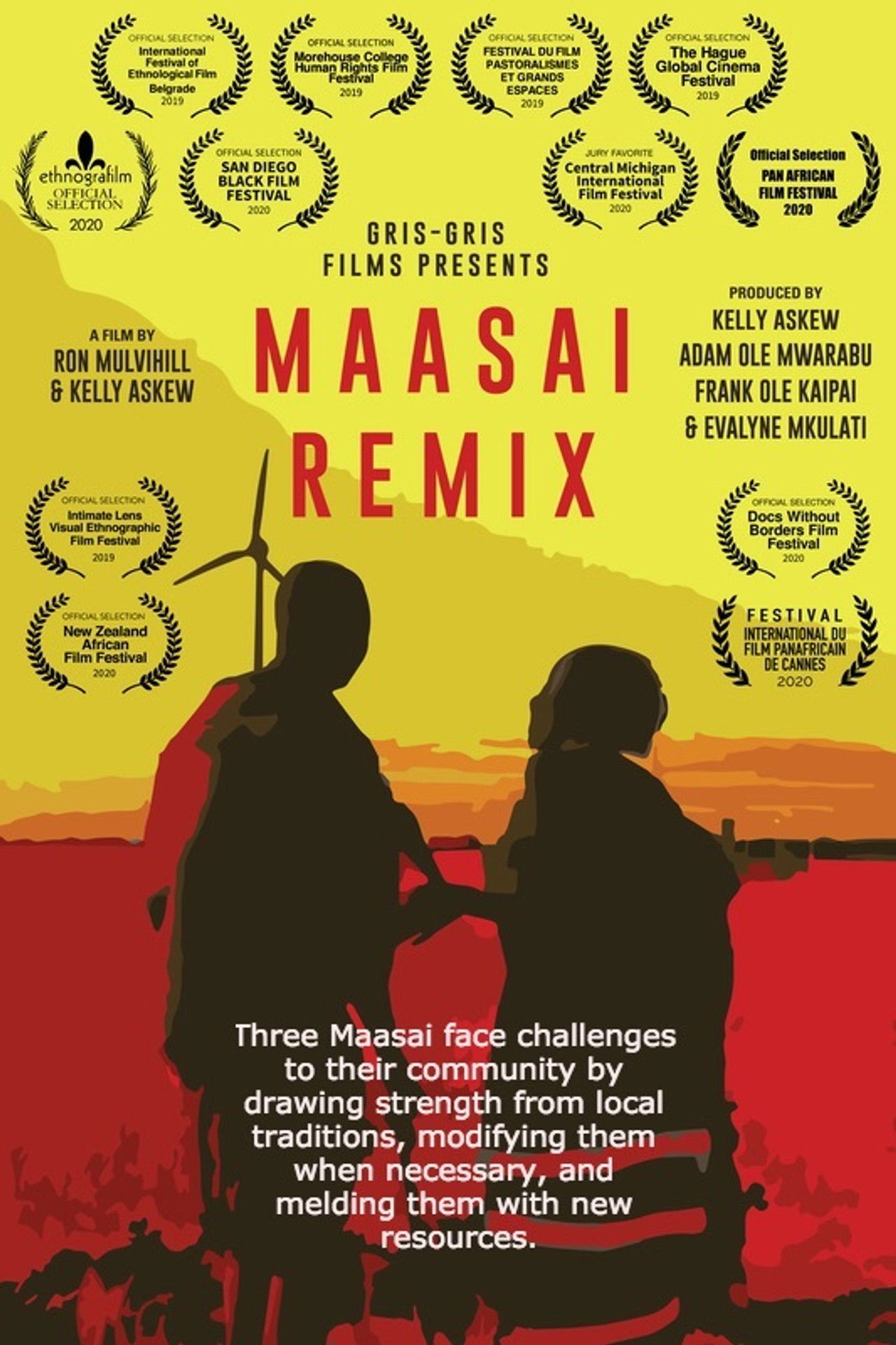 Maasai Remix Backdrop