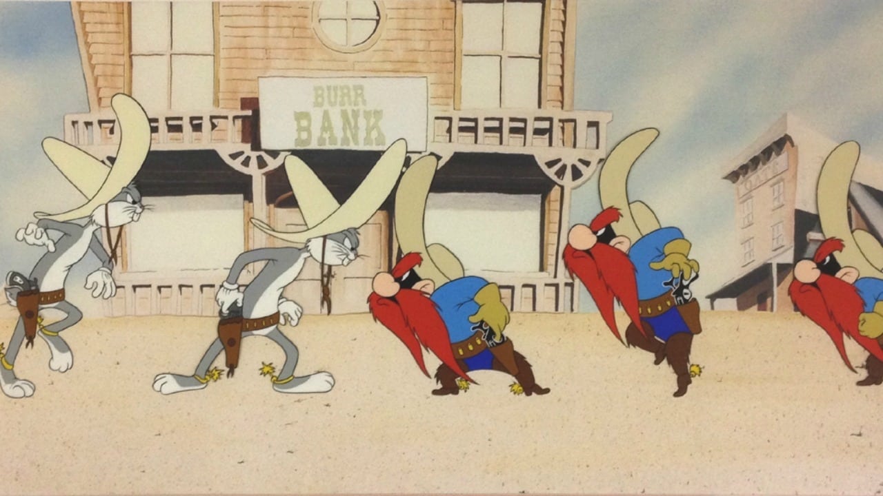 Scen från Bugs Bunny Rides Again