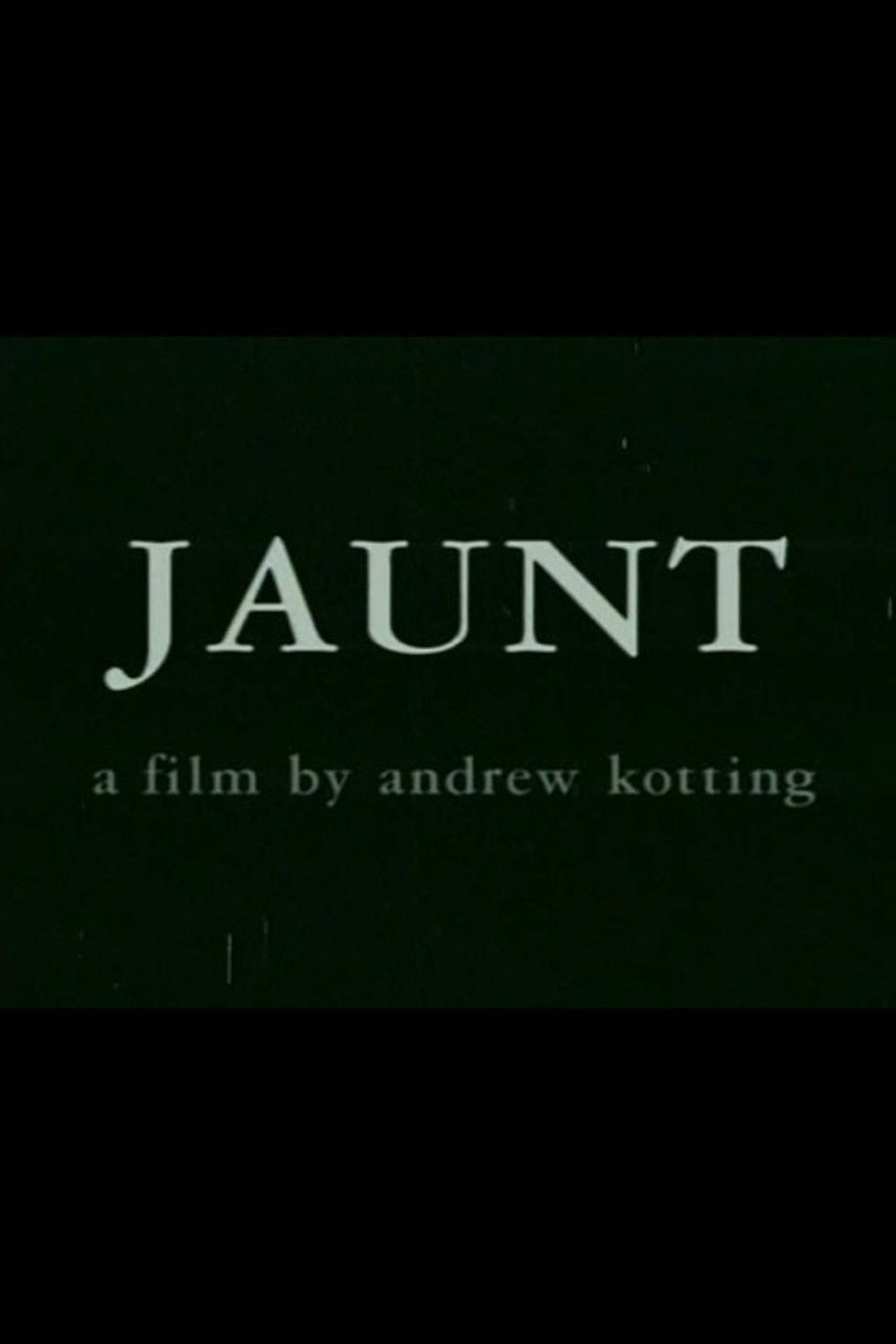 Jaunt filmaffisch