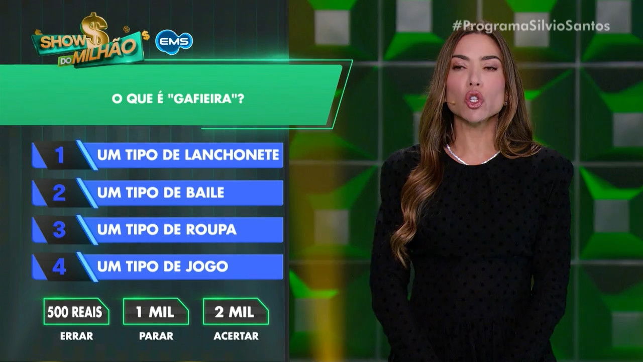 Show do Milhão — Épisode 12