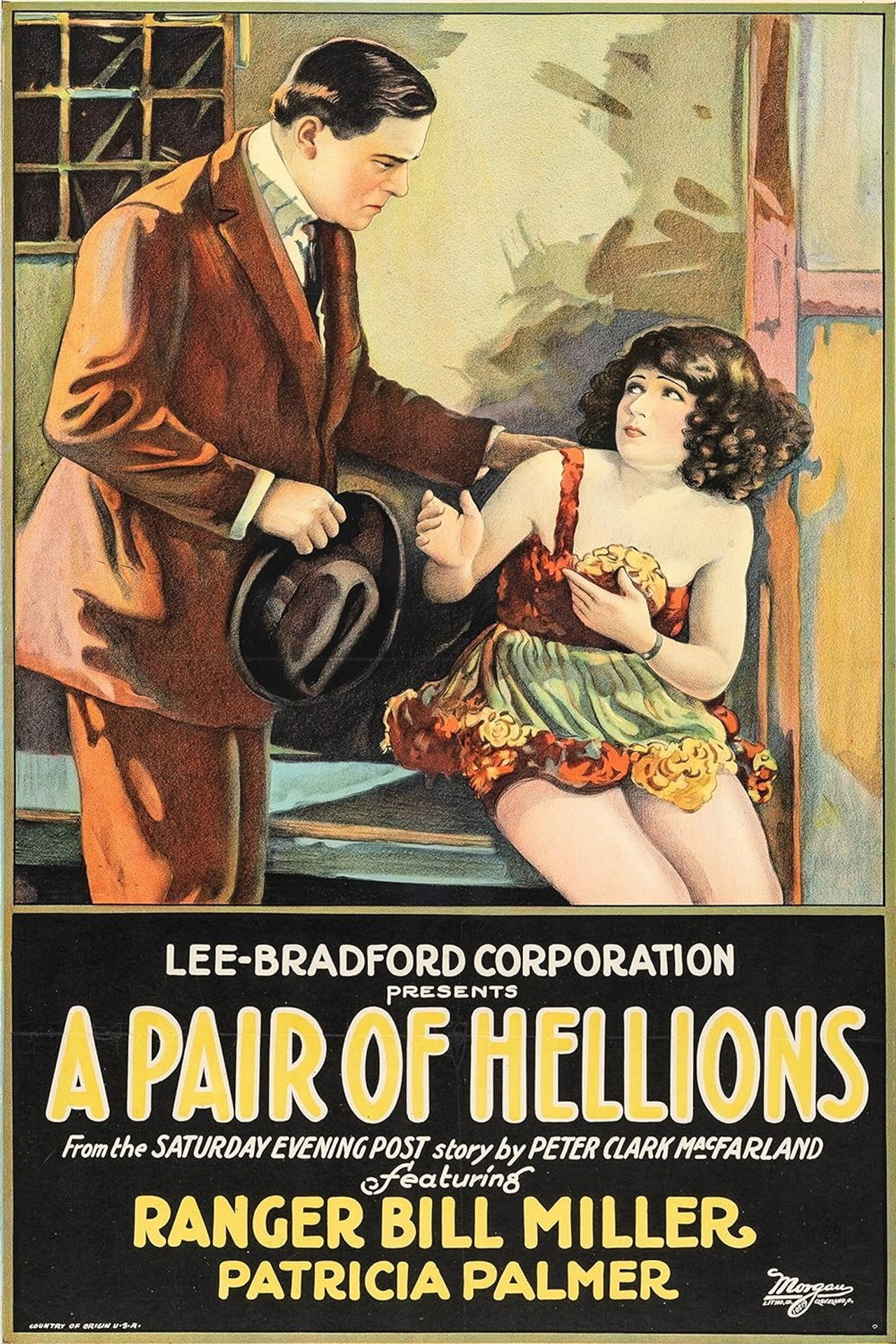 A Pair of Hellions Backdrop