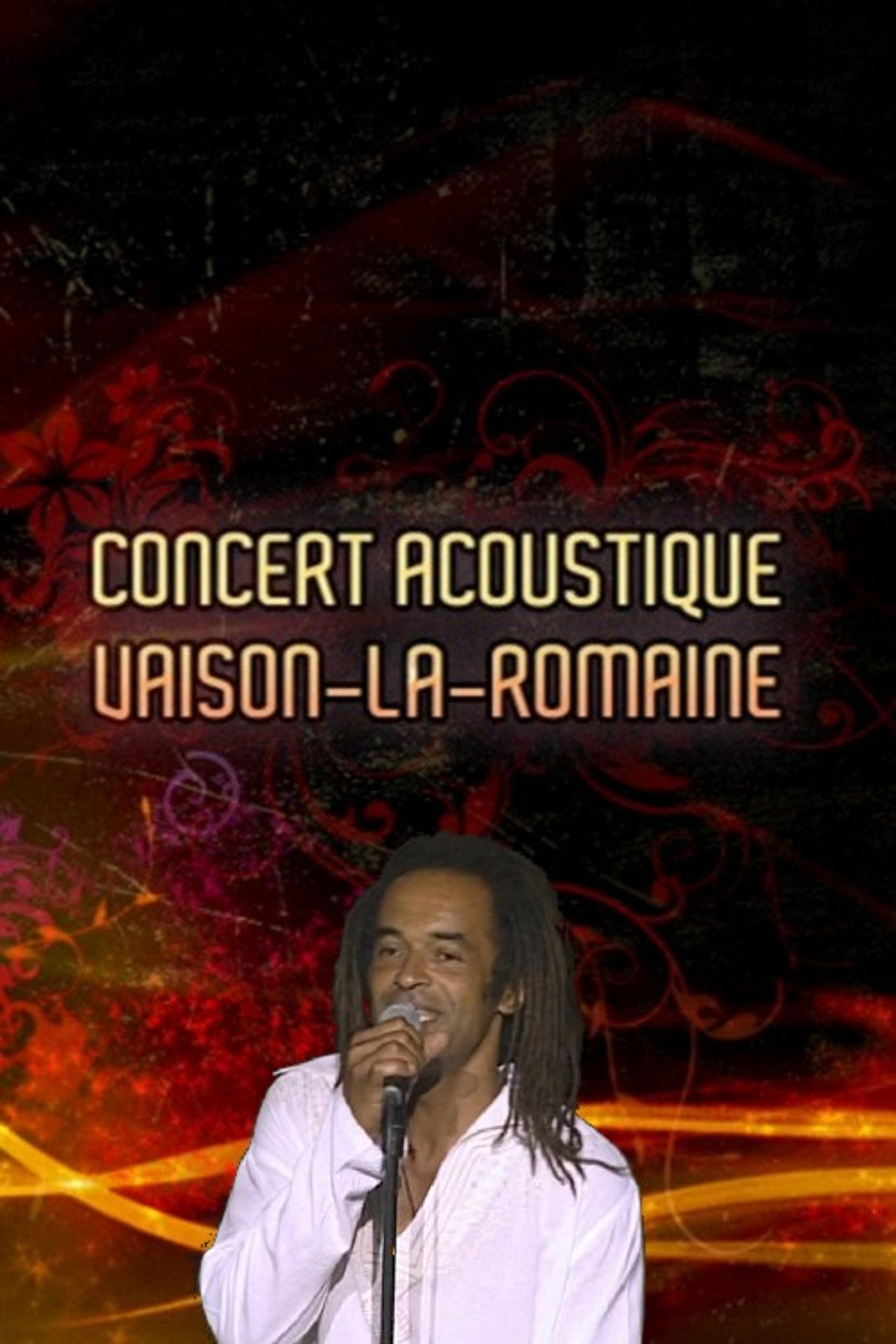 Yannick Noah - Concert acoustique - Vaison la Romaine Backdrop