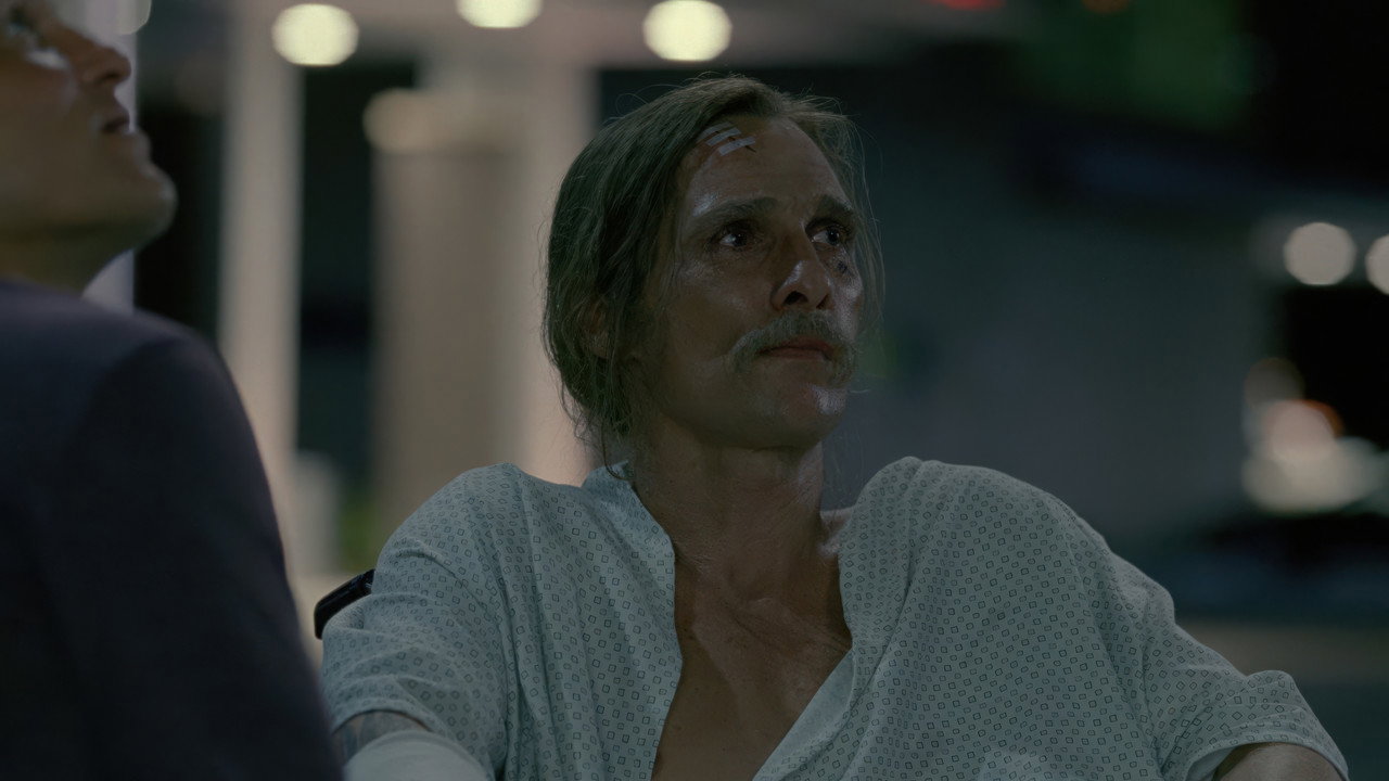 Making True Detective backdrop