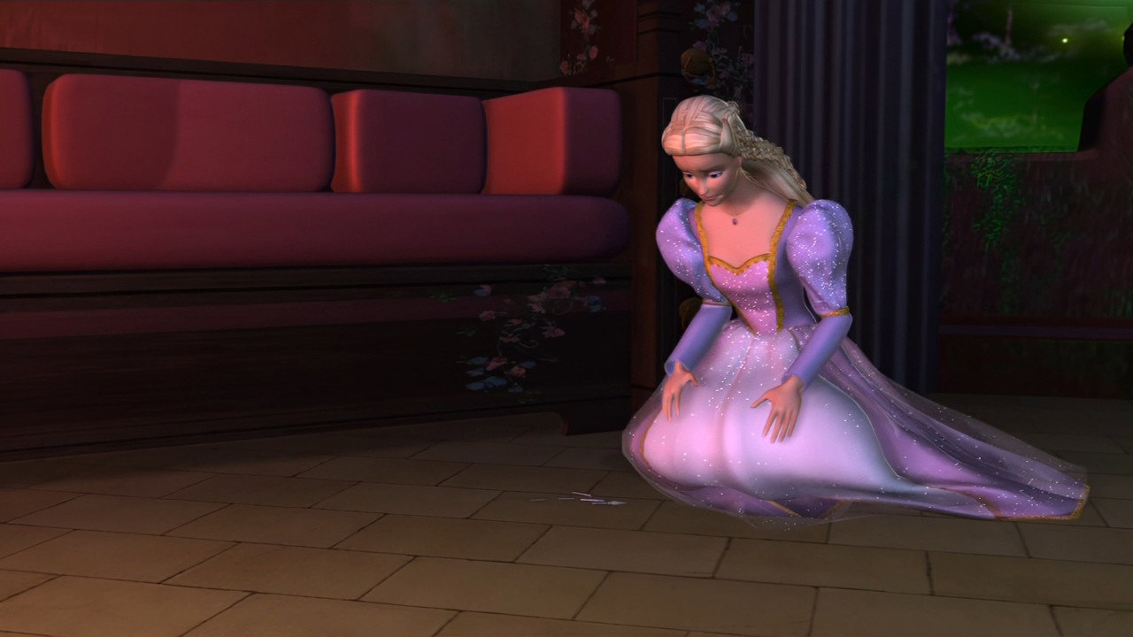Barbie as Rapunzel background 35