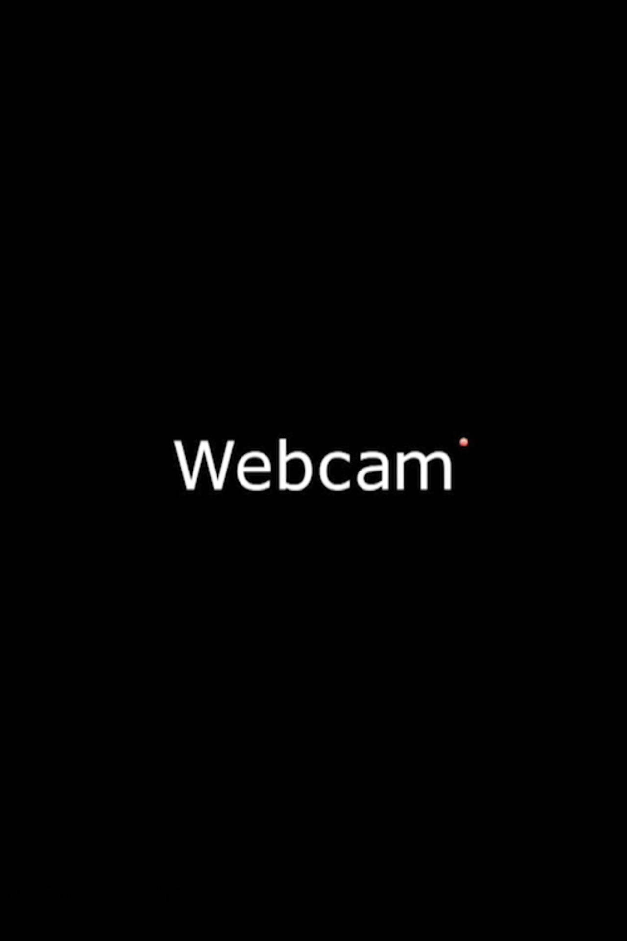 Webcam filmaffisch