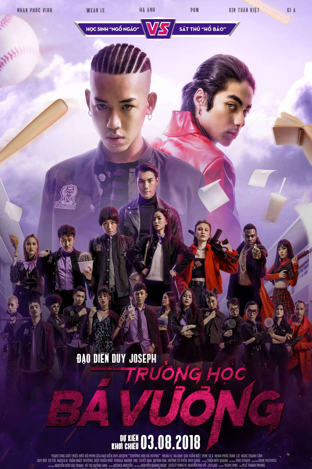 Trường Học Bá Vương filmaffisch