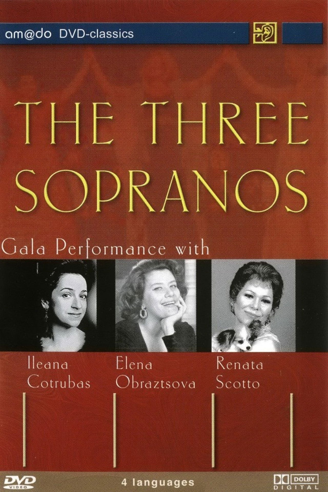 The Three Sopranos - Gala Performance with Renata Scotto, Ileana Cotrubas and Elena Obraztsova Backdrop