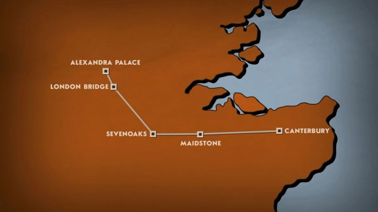 Canterbury to Alexandra Palace