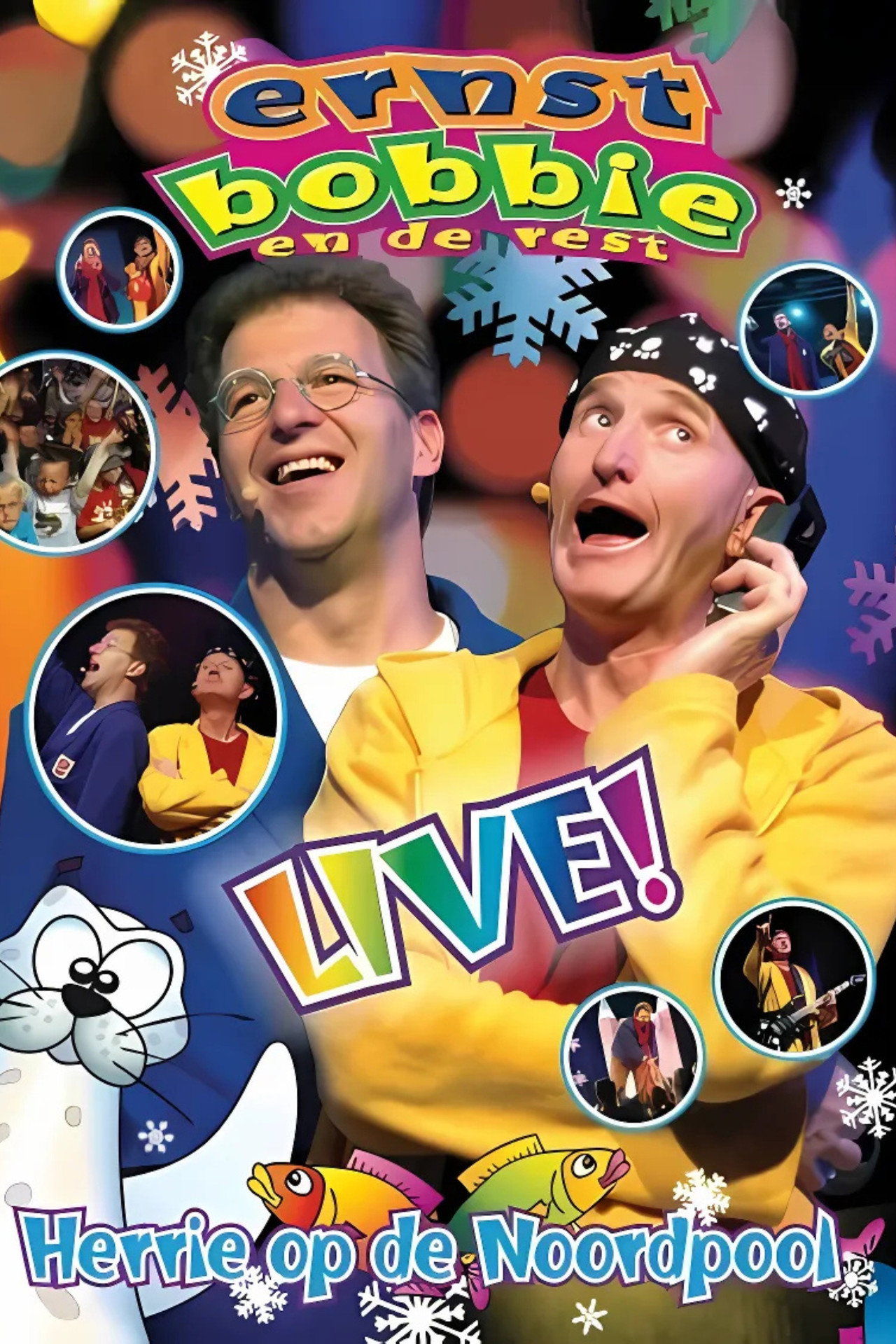 Ernst & Bobbie Show: Herrie Op De Noordpool filmaffisch