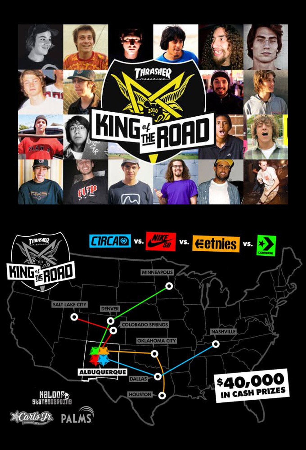 Thrasher - King of the Road 2010 filmaffisch