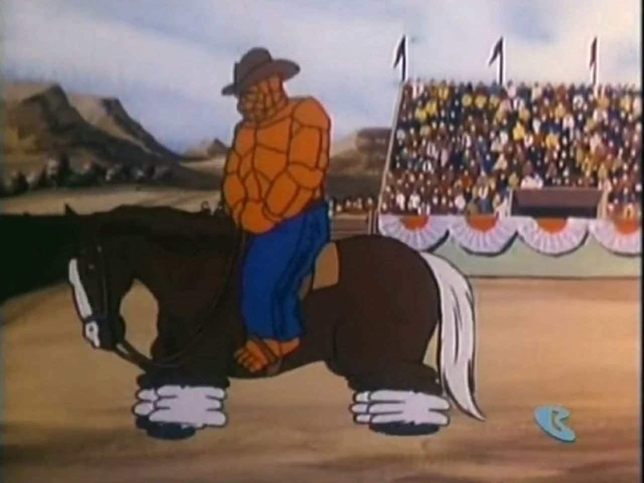 Fred and Barney Meet The Thing — Rodéo au ranch