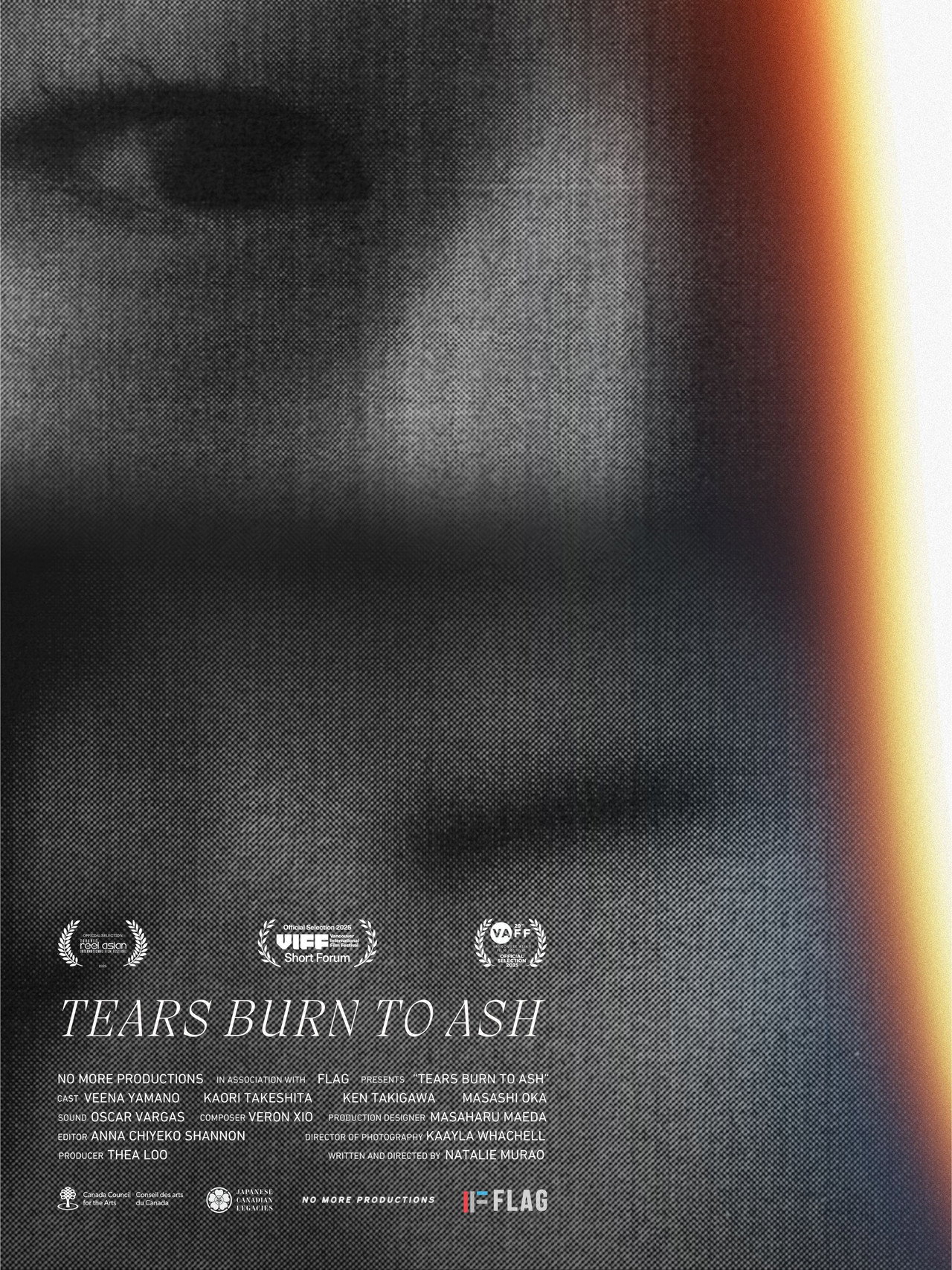 Tears Burn to Ash filmaffisch