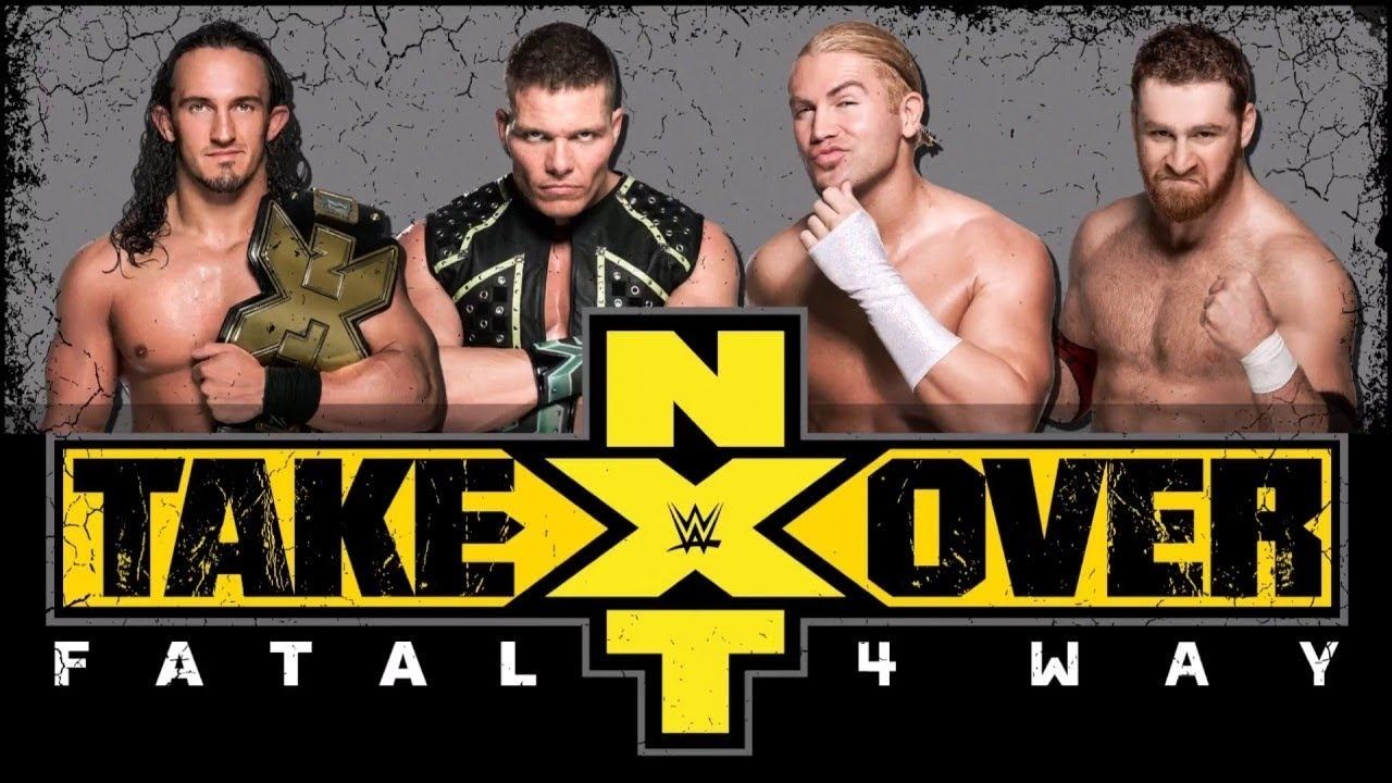 NXT TakeOver: Fatal 4-Way Backdrop Image