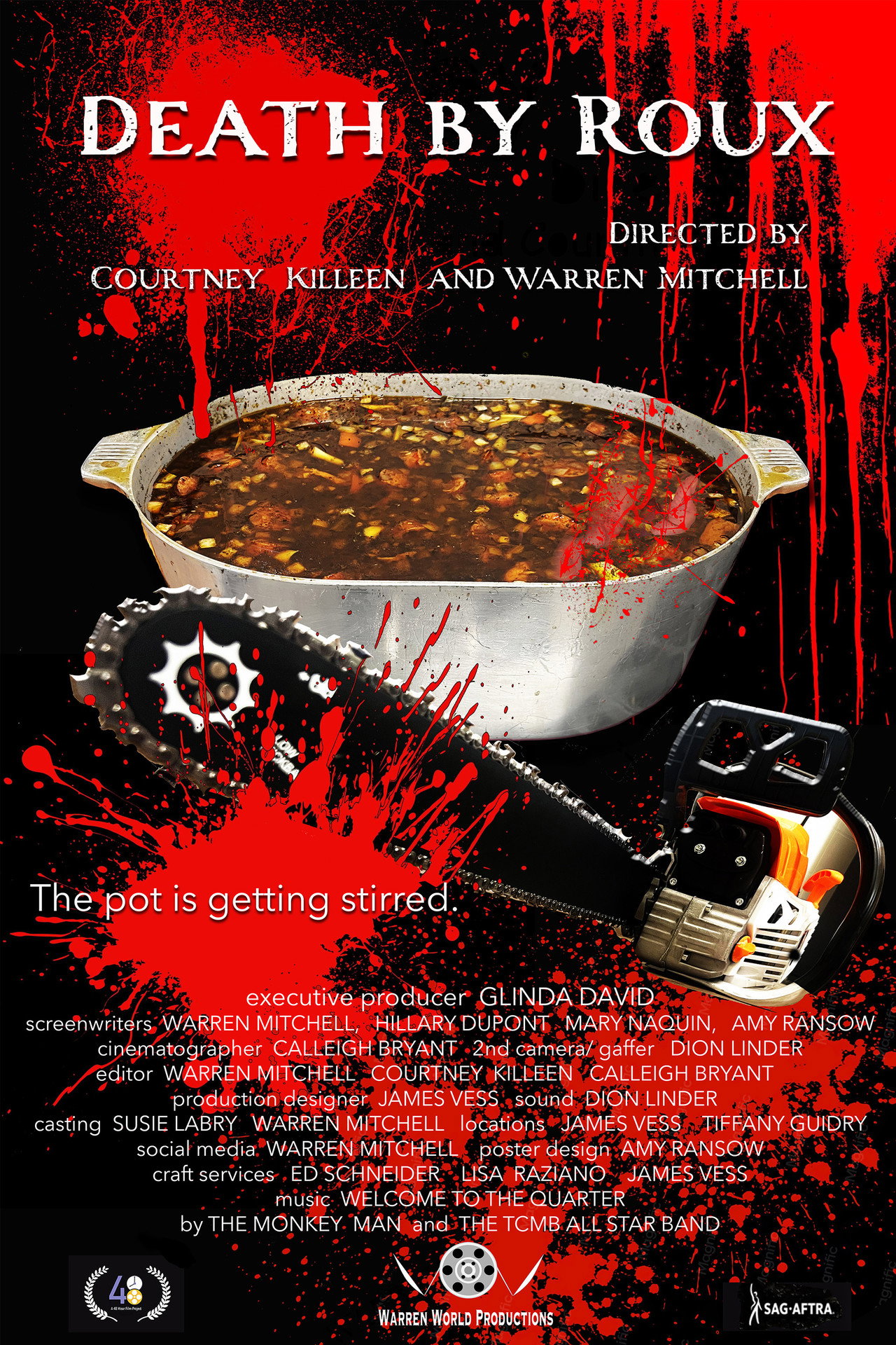 Death by Roux Backdrop