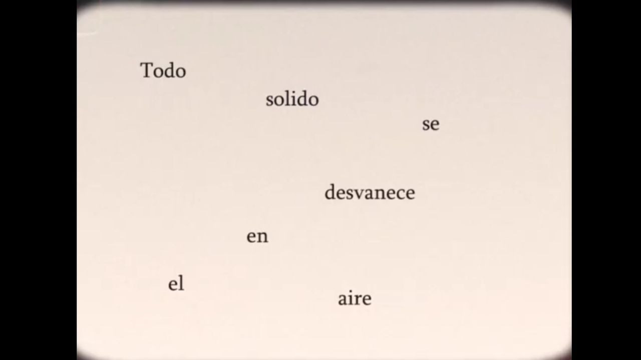 TODO SOLIDO SE DESVANECE EN EL AIRE