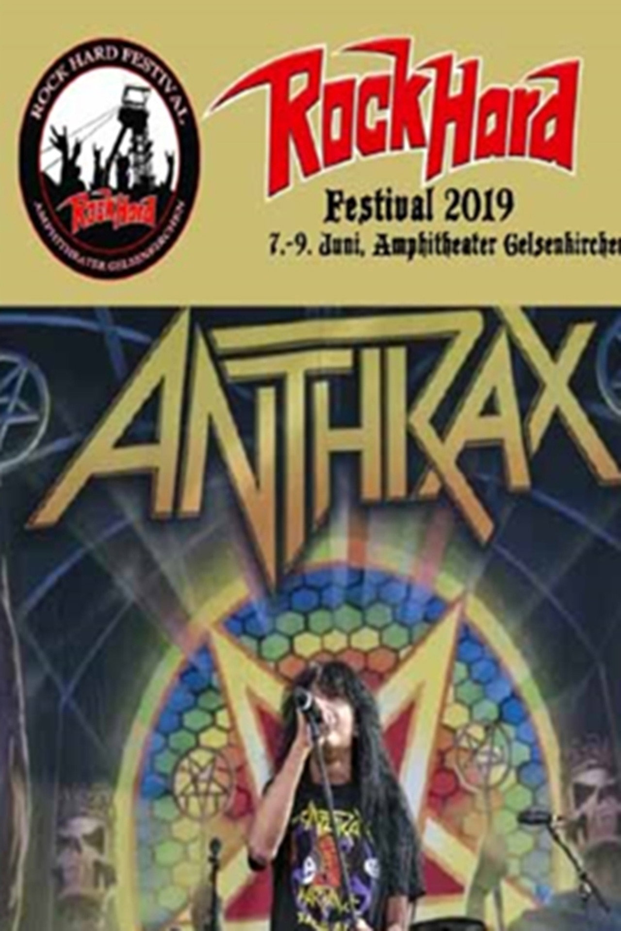 Anthrax - Live Rock Hard Festival 2019 filmaffisch