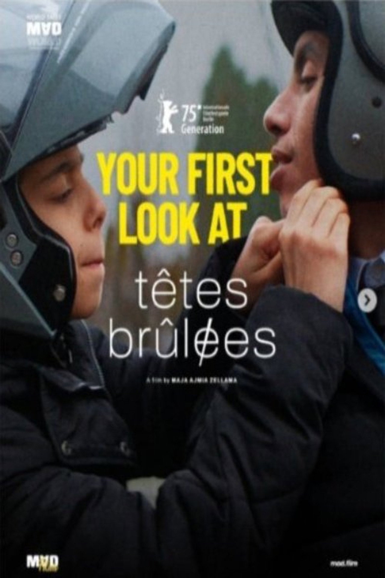 Têtes brûlées filmaffisch