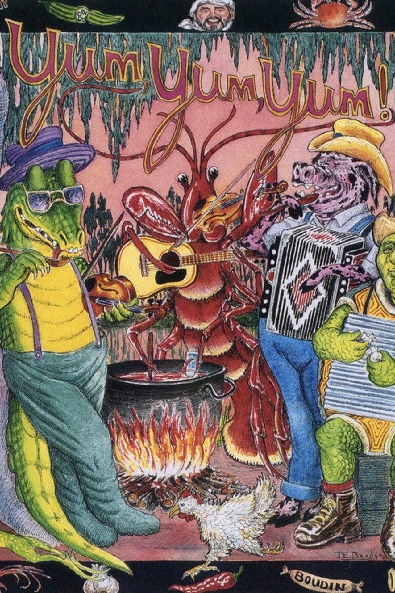 Yum, Yum, Yum! A Taste of the Cajun and Creole Cooking of Louisiana filmaffisch