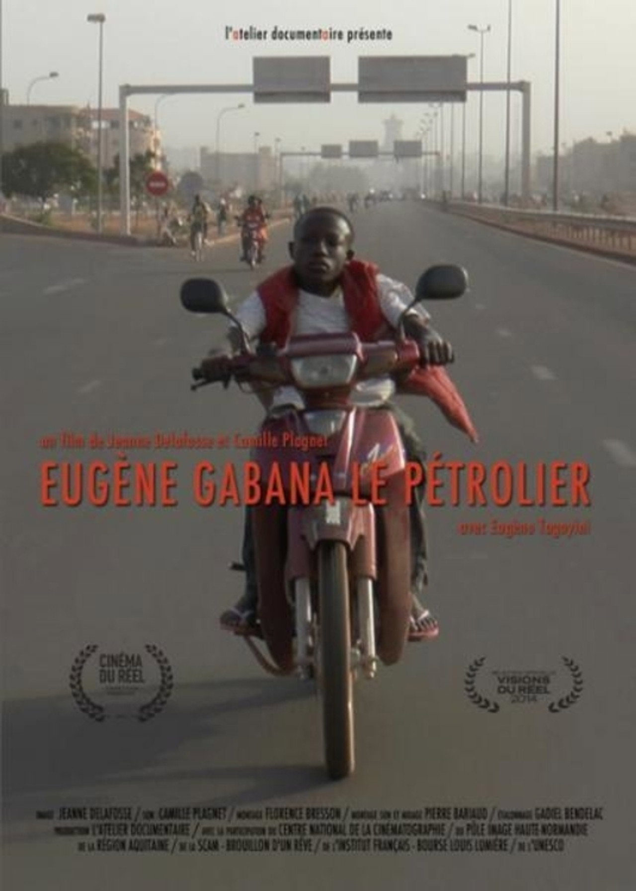 Eugène Gabana le pétrolier filmaffisch