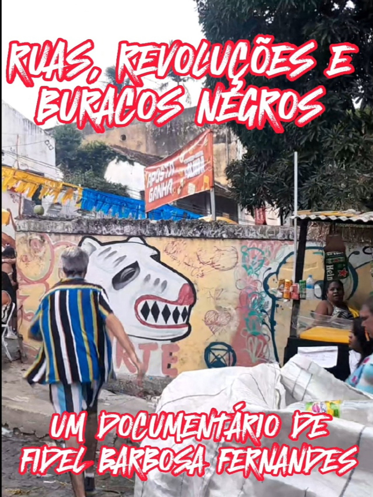 Ruas, Revoluções e Buracos Negros Backdrop