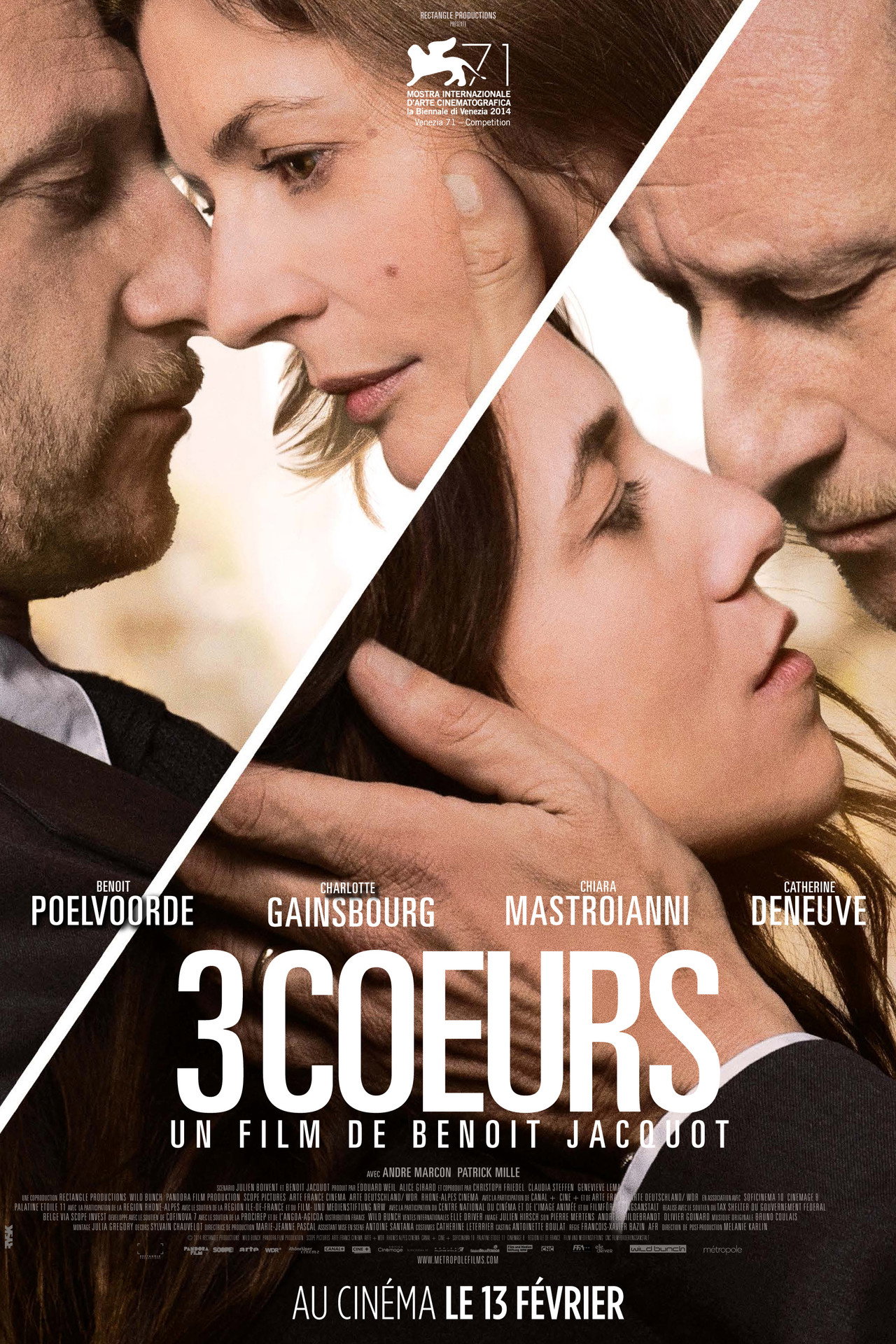 3 cœurs filmaffisch
