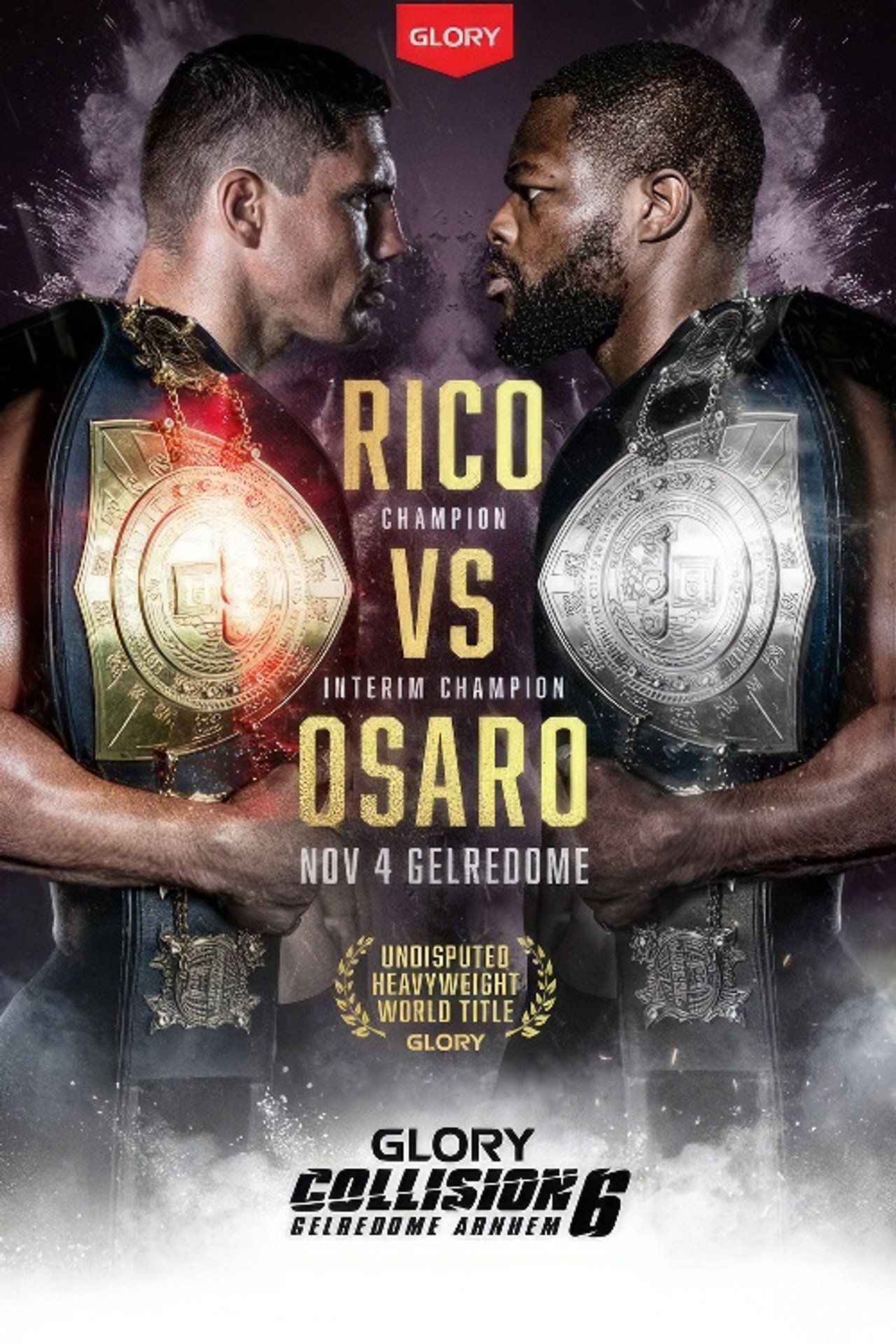 GLORY Collision 6 poster