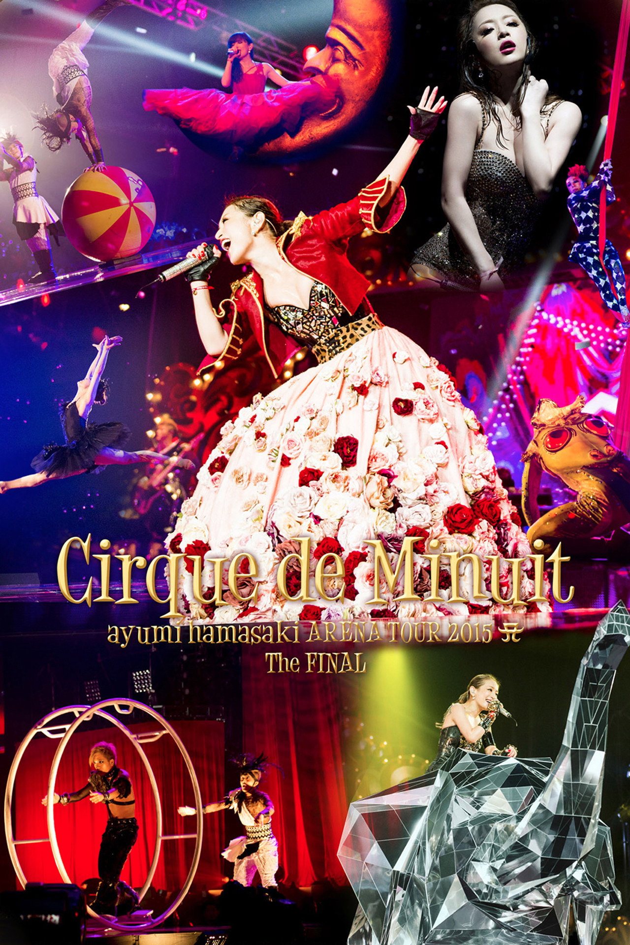 ayumi hamasaki ARENA TOUR 2015 A Cirque de Minuit ～真夜中のサーカス～ The FINAL poster