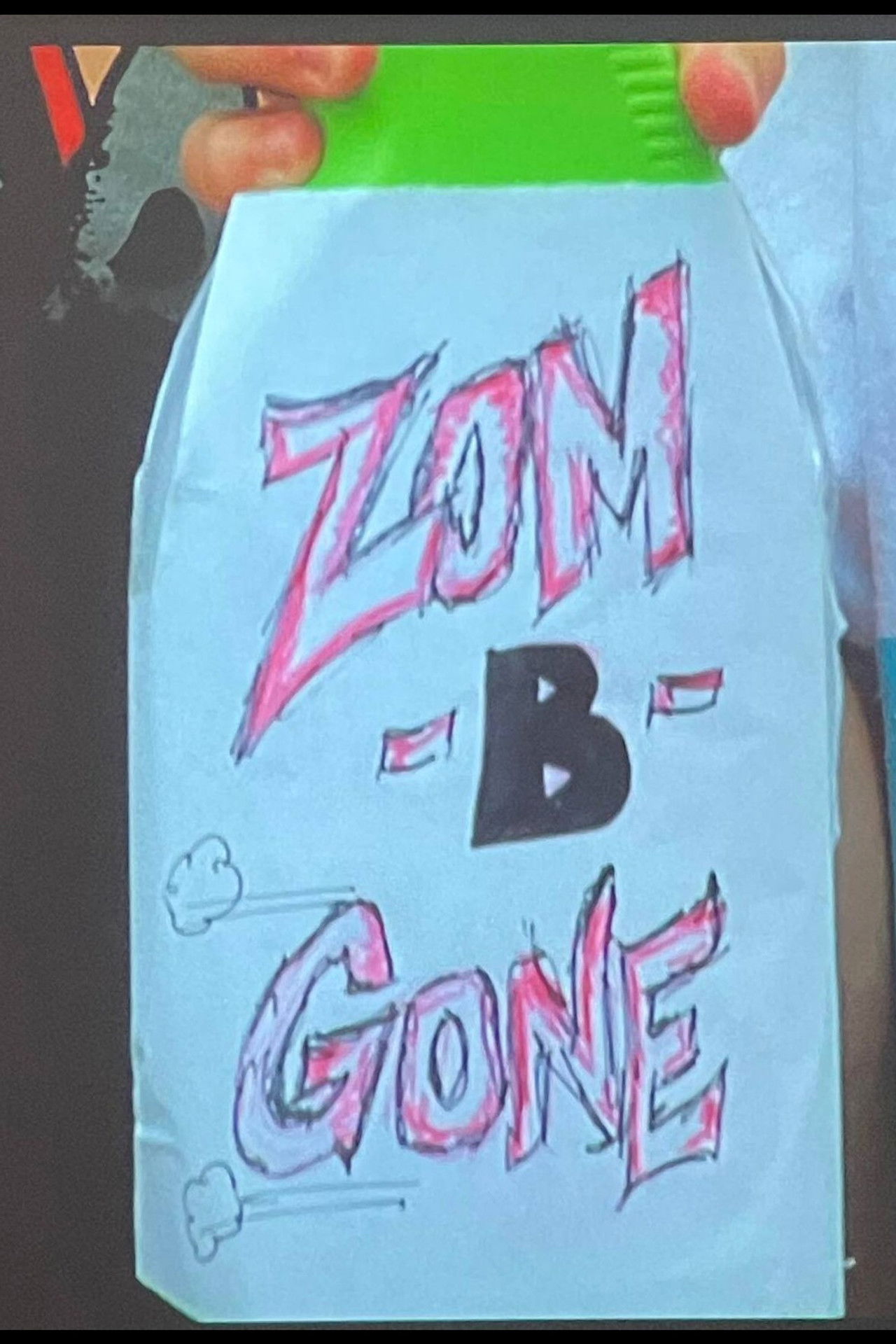 Zom-B-Gone Backdrop