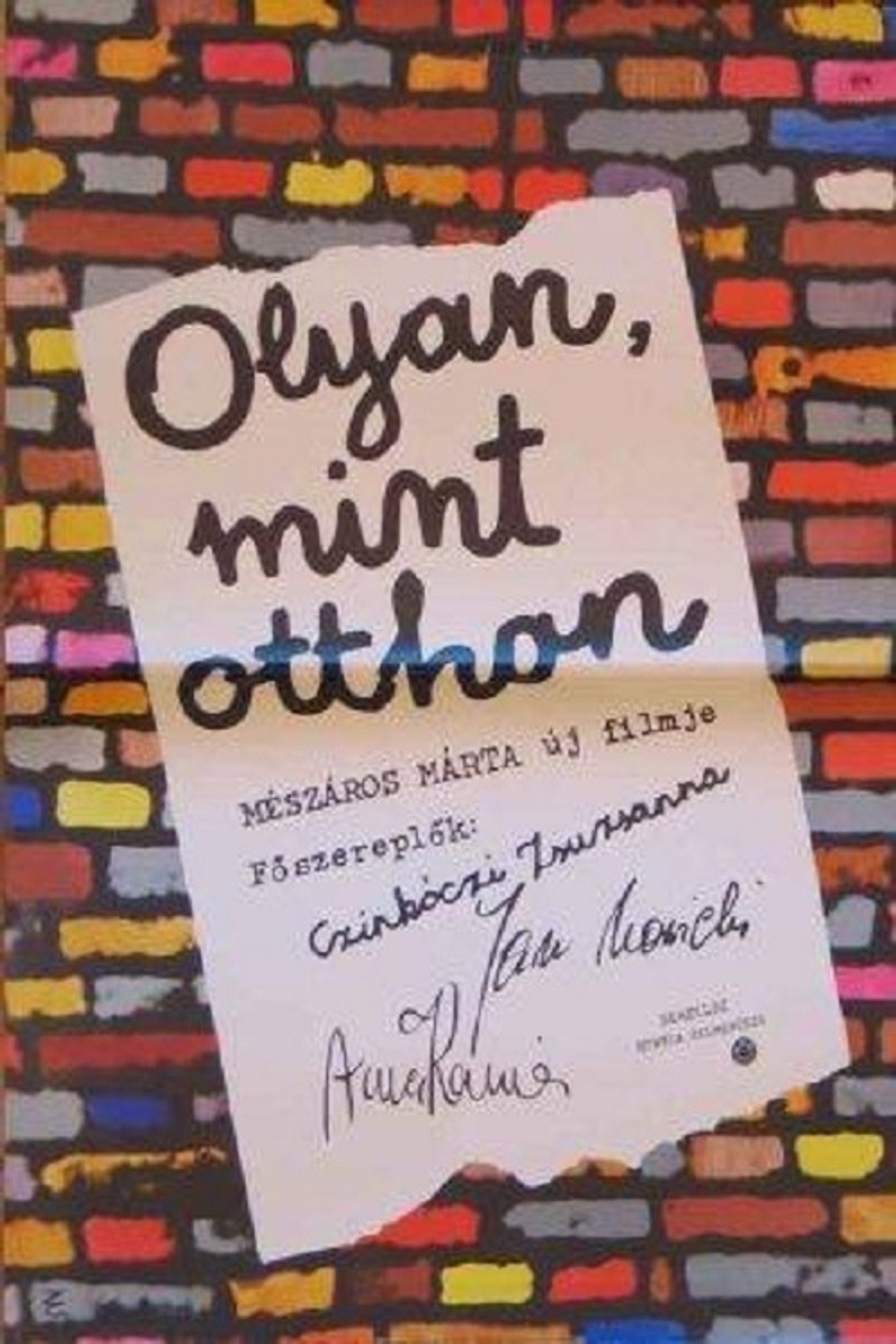 Olyan, mint otthon – plakát 5