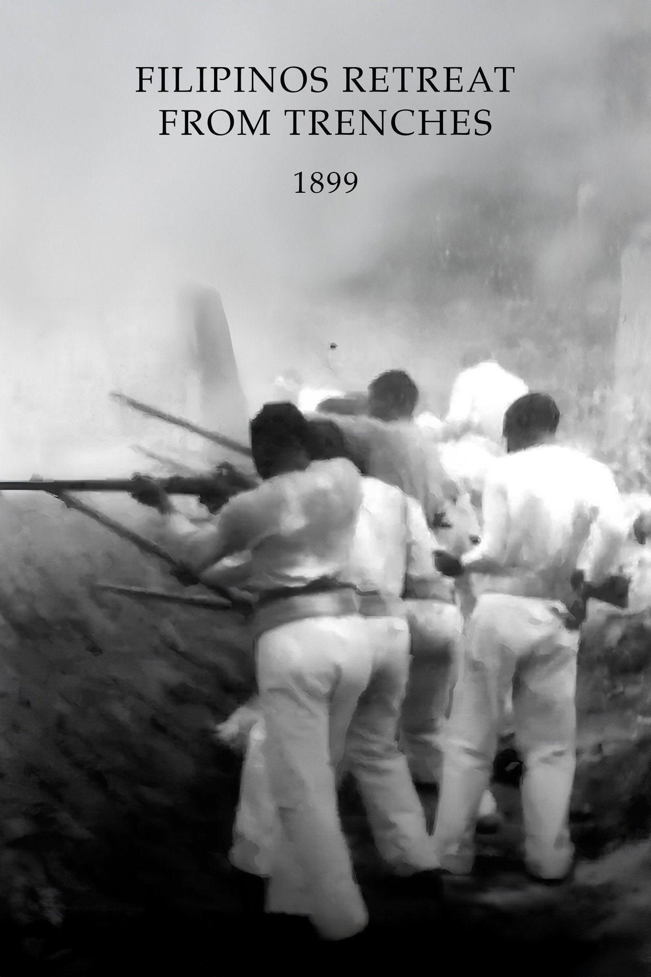 Filipinos Retreat from Trenches