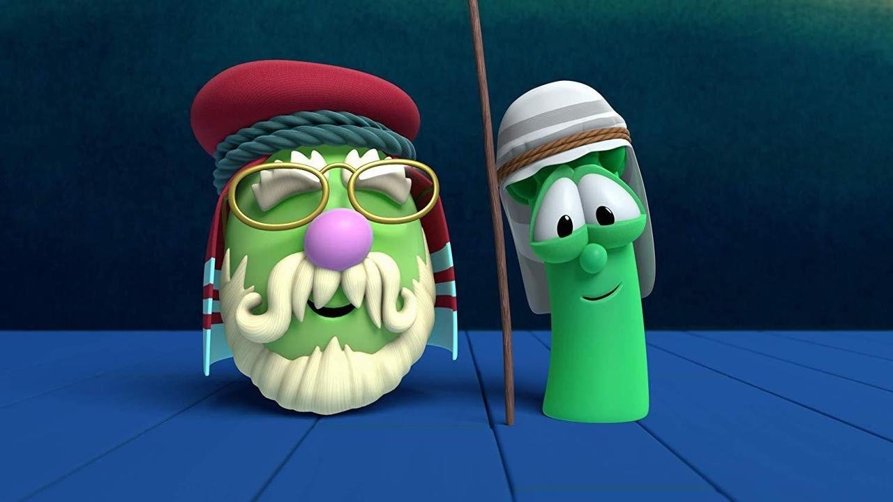 VeggieTales: The Best Christmas Gift backdrop