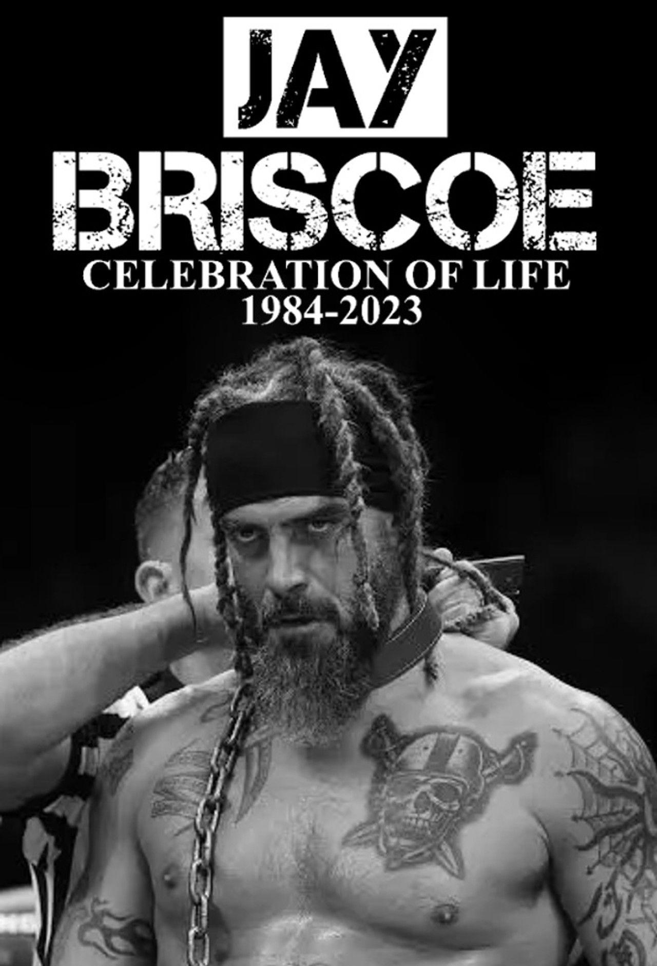 Jay Briscoe: Celebration of Life Backdrop