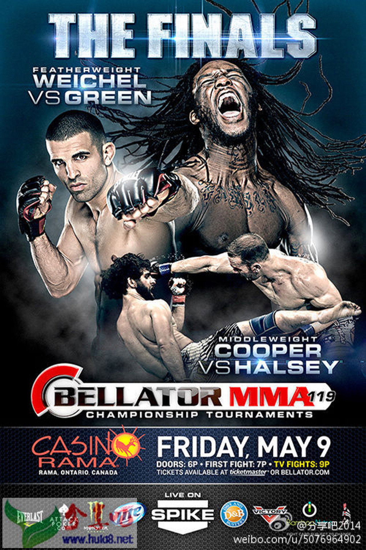 Bellator 119 Backdrop