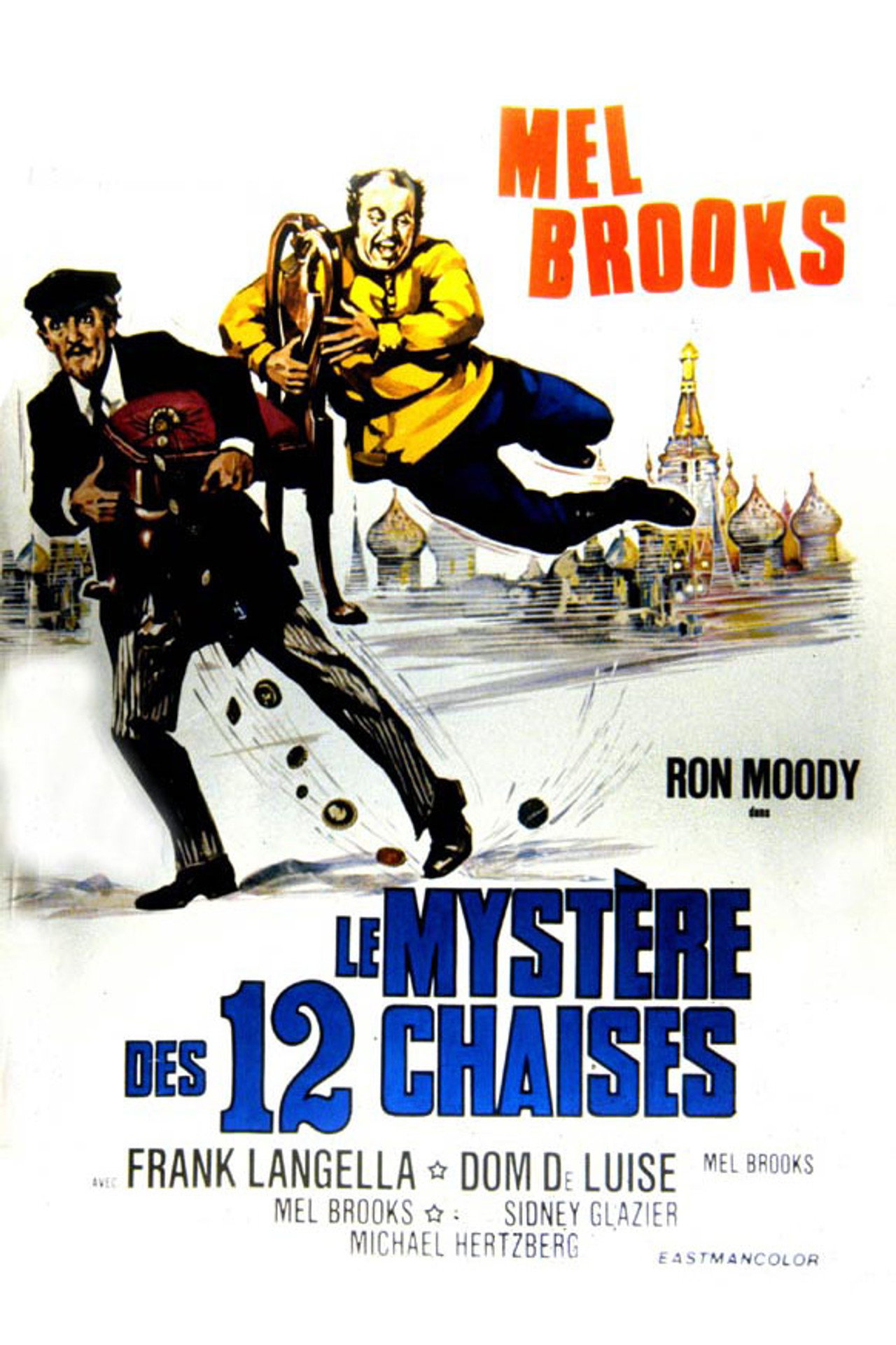 Le Mystère des 12 chaises poster
