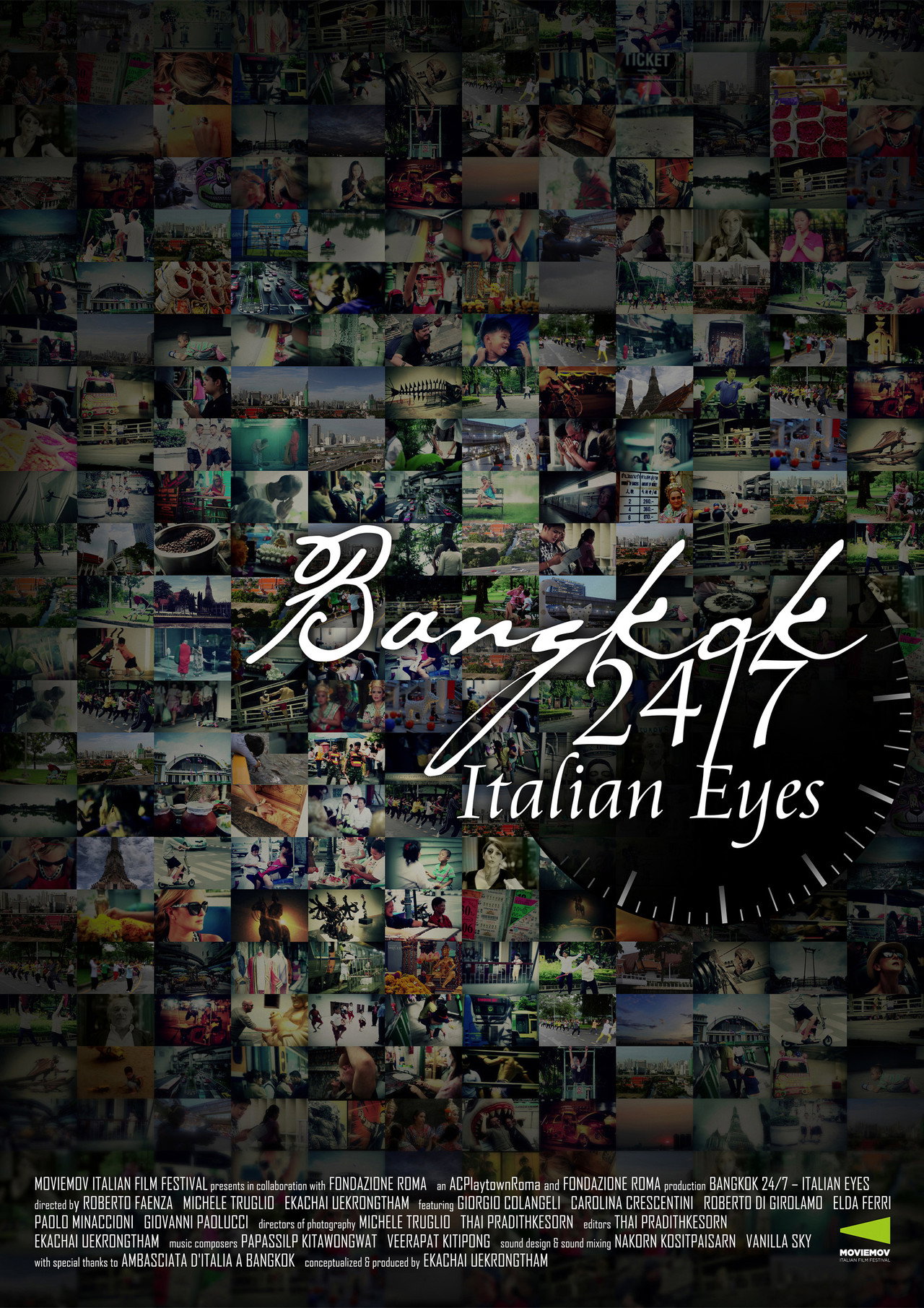 Bangkok 24/7 - Italian Eyes Backdrop