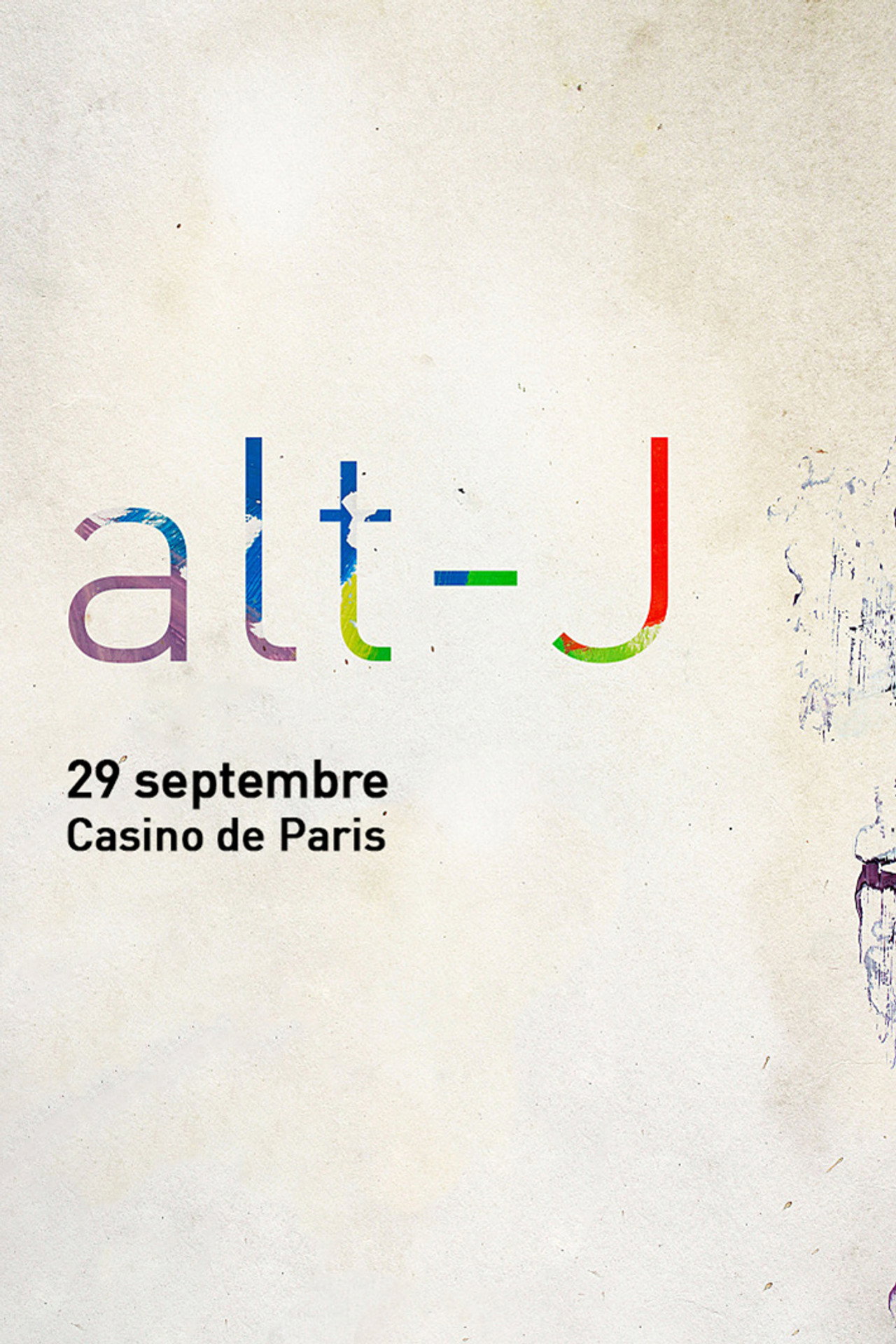 Alt-J, Casino de Paris filmaffisch