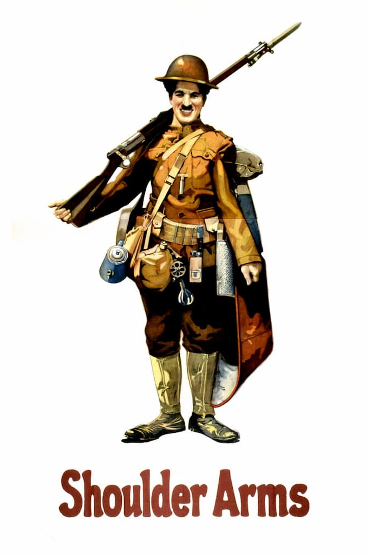 Chaplin, a katona – plakát 6