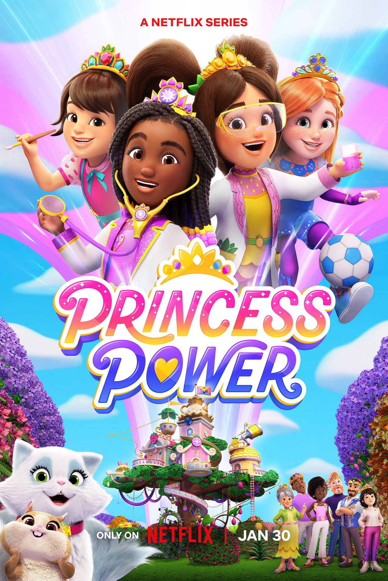 Princess Power (2023) Hindi Season 1 Complete Netflix backdrop