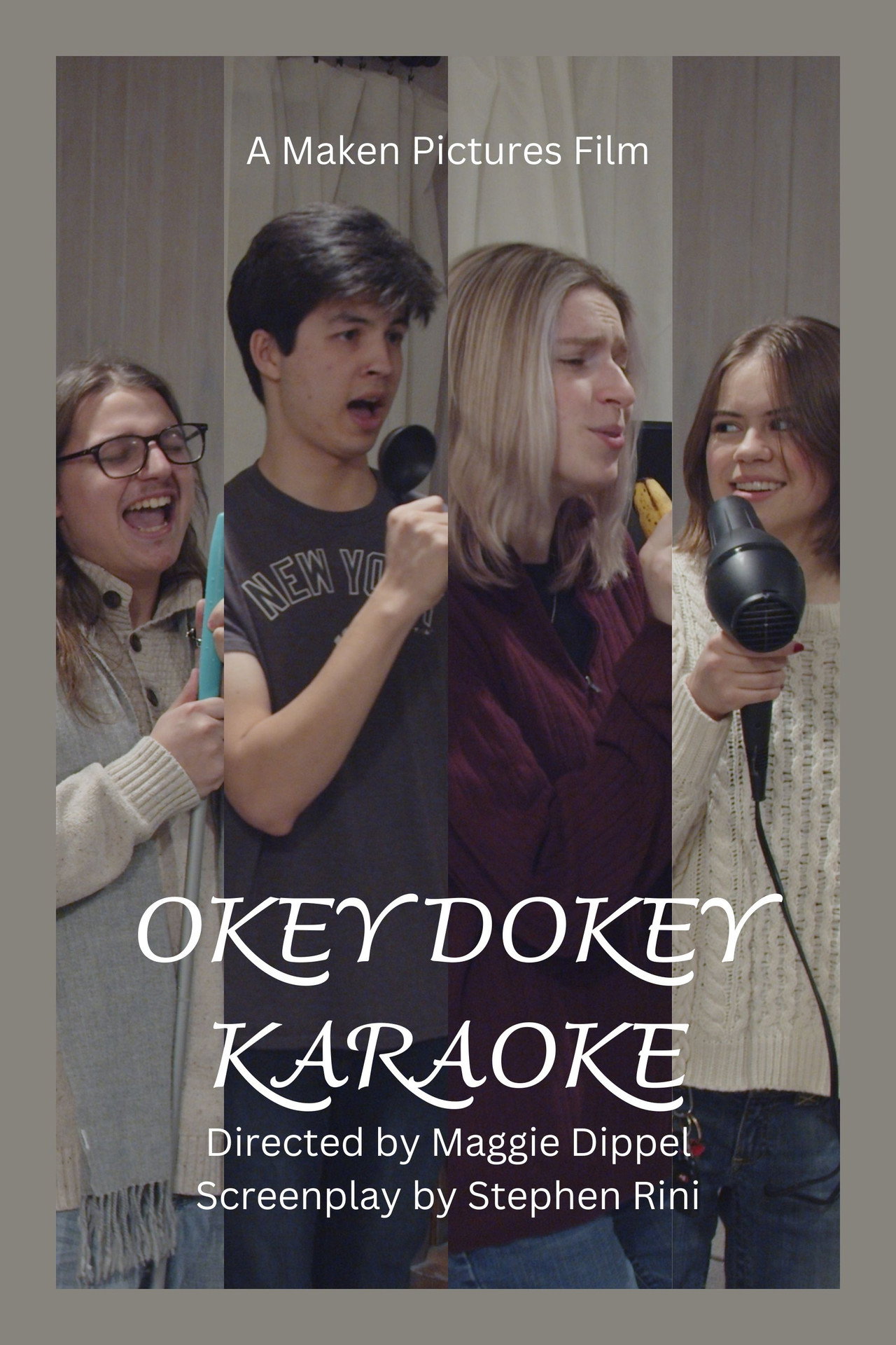 Okey Dokey Karaoke Backdrop