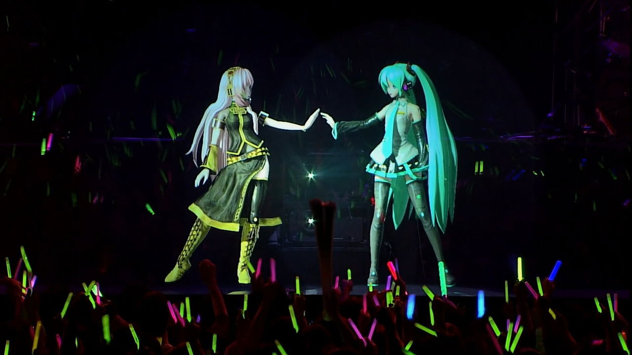 Hatsune Miku: 39s Giving Day 2010 backdrop