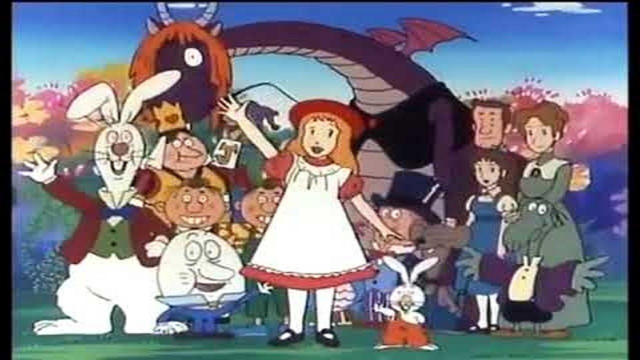 Behind the scenes from Alice in Wonderland